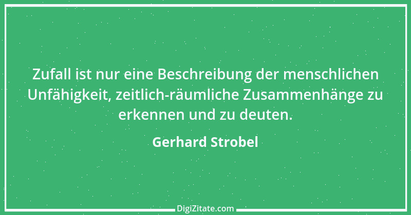 Zitat von Gerhard Strobel 11