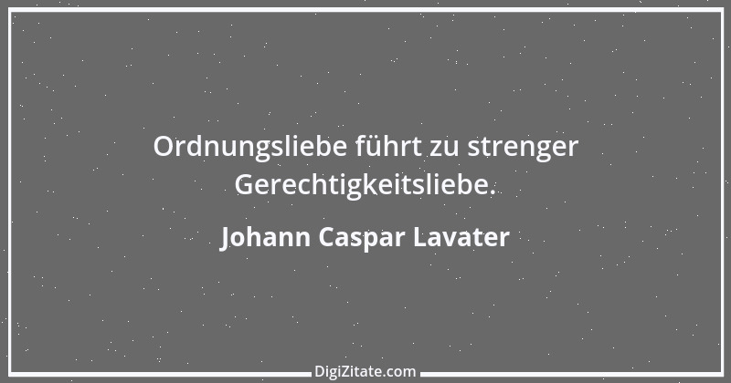 Zitat von Johann Caspar Lavater 90