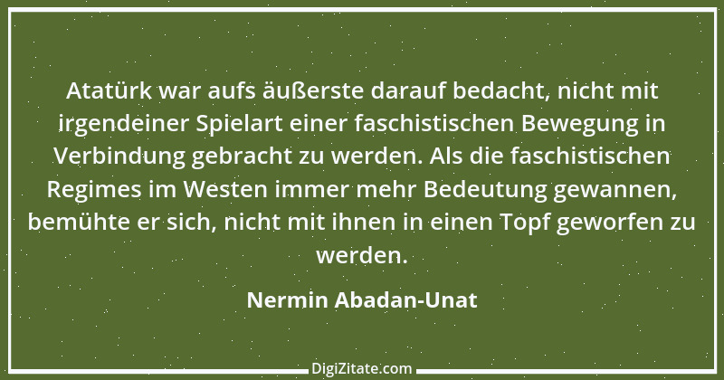 Zitat von Nermin Abadan-Unat 1