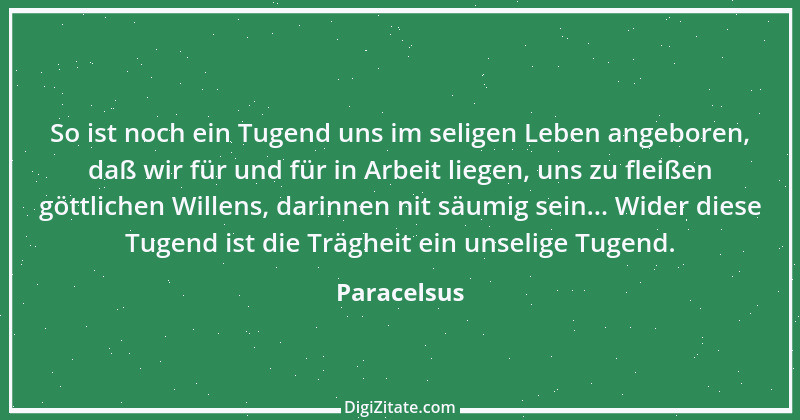 Zitat von Paracelsus 1