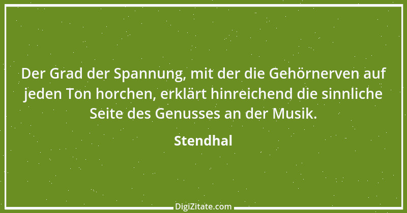 Zitat von Stendhal 90