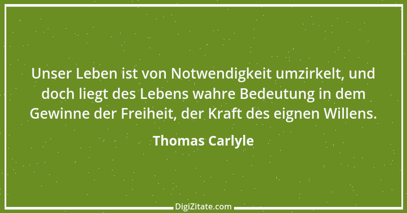 Zitat von Thomas Carlyle 88