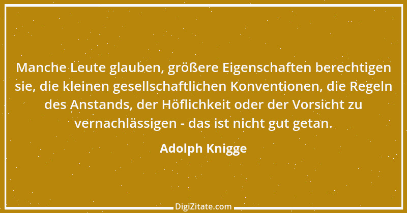 Zitat von Adolph Knigge 178