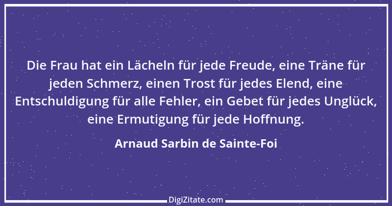 Zitat von Arnaud Sarbin de Sainte-Foi 1