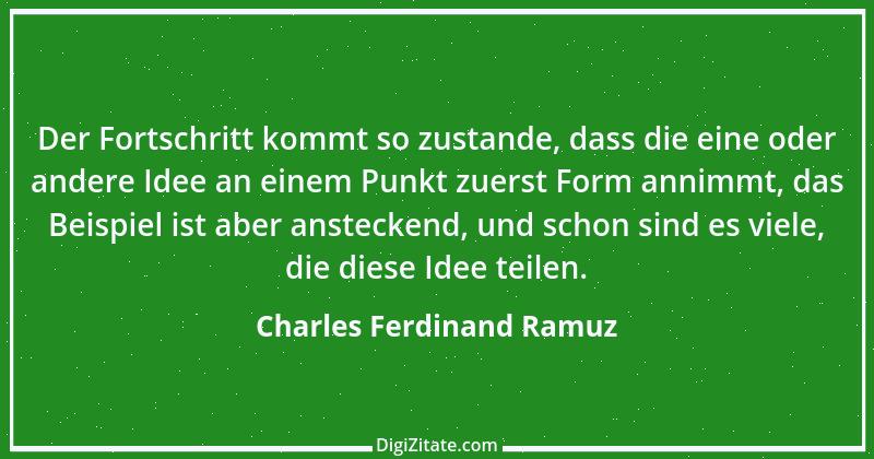 Zitat von Charles Ferdinand Ramuz 5