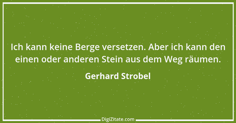 Zitat von Gerhard Strobel 12