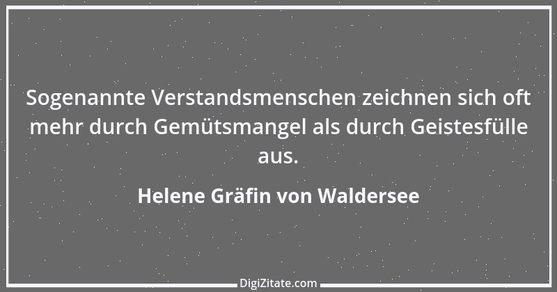 Zitat von Helene Gräfin von Waldersee 2