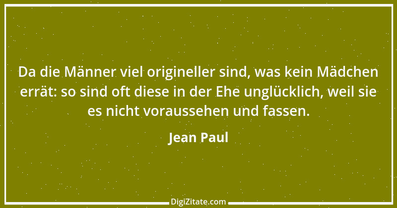 Zitat von Jean Paul 1266