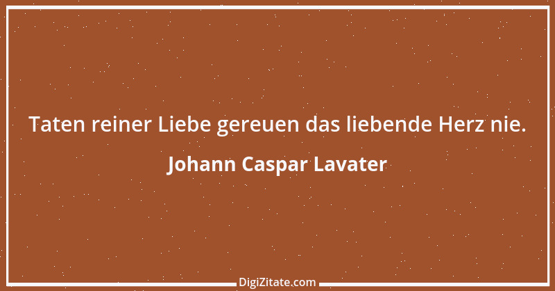 Zitat von Johann Caspar Lavater 91