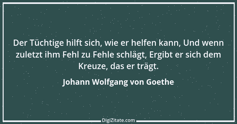 Zitat von Johann Wolfgang von Goethe 1121