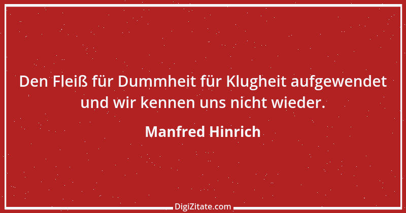 Zitat von Manfred Hinrich 1295