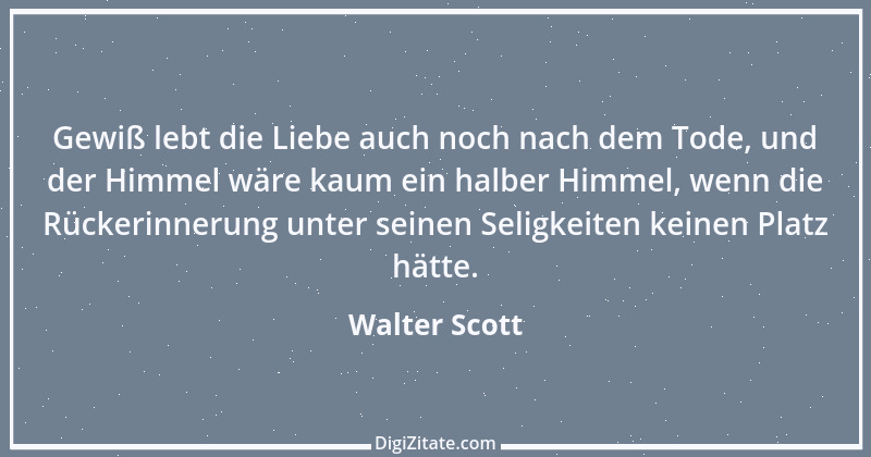 Zitat von Walter Scott 1