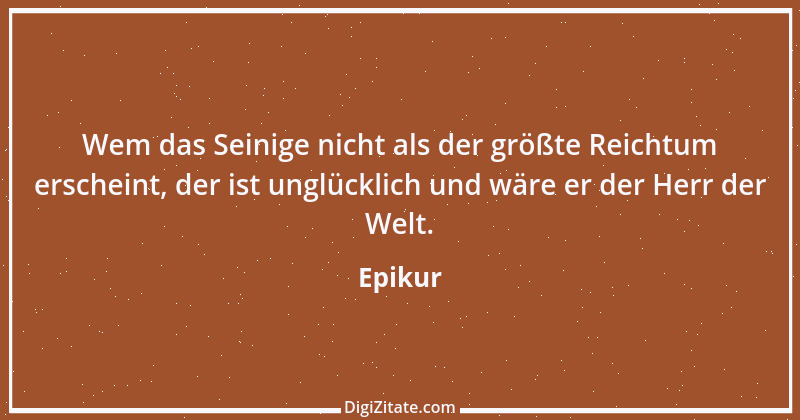 Zitat von Epikur 69