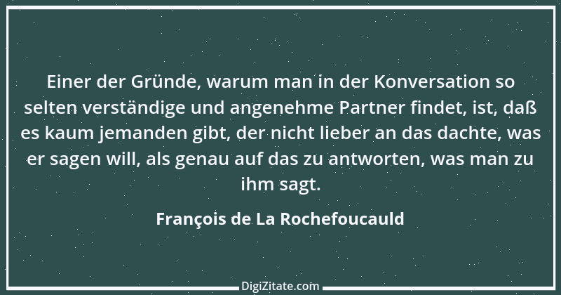 Zitat von François de La Rochefoucauld 35