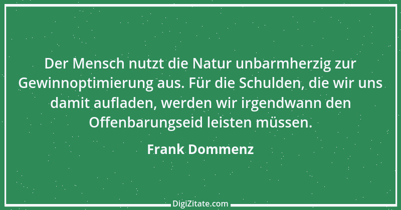 Zitat von Frank Dommenz 11