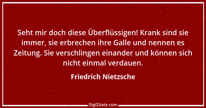 Zitat von Friedrich Nietzsche 1059