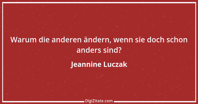 Zitat von Jeannine Luczak 26