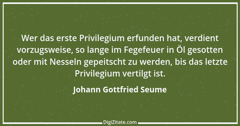 Zitat von Johann Gottfried Seume 55