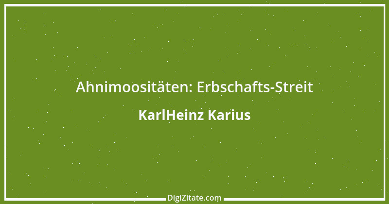 Zitat von KarlHeinz Karius 47