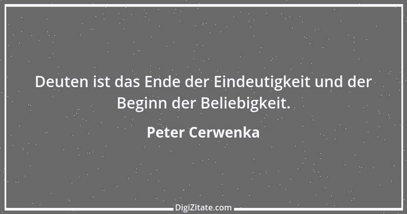 Zitat von Peter Cerwenka 98