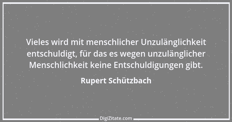 Zitat von Rupert Schützbach 25