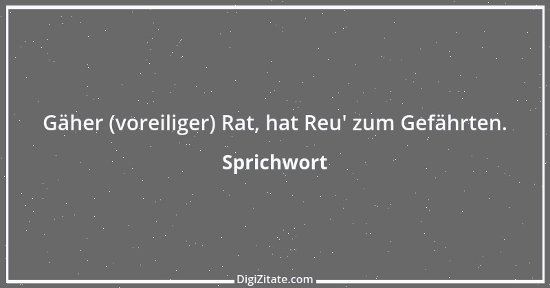 Zitat von Sprichwort 1114