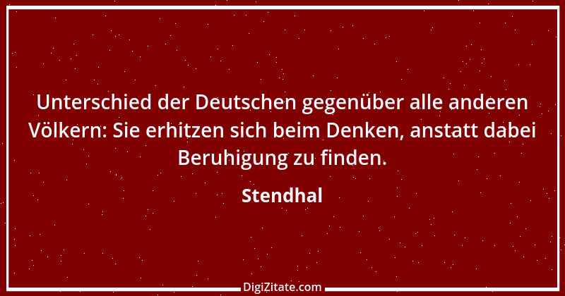 Zitat von Stendhal 92