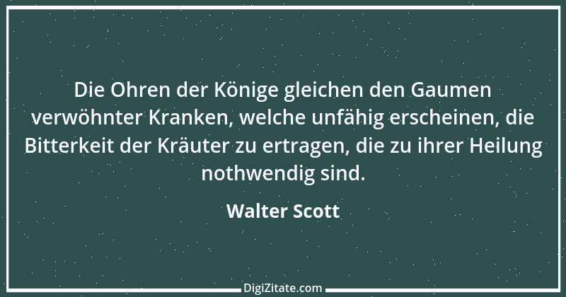 Zitat von Walter Scott 2