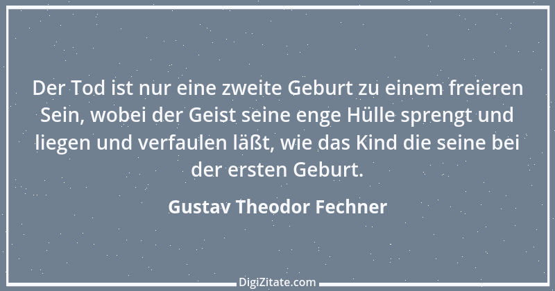 Zitat von Gustav Theodor Fechner 3