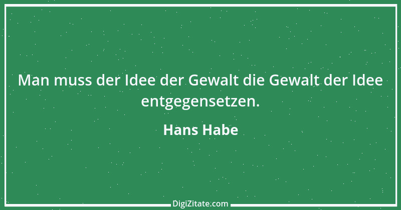 Zitat von Hans Habe 1