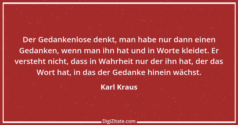 Zitat von Karl Kraus 882