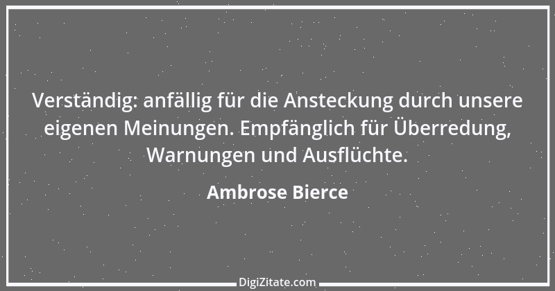 Zitat von Ambrose Bierce 354