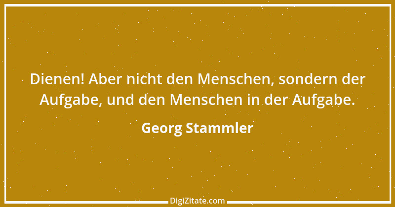 Zitat von Georg Stammler 8