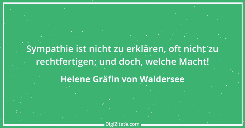 Zitat von Helene Gräfin von Waldersee 5