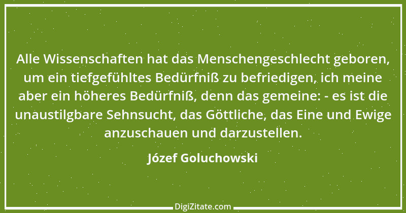 Zitat von Józef Goluchowski 1