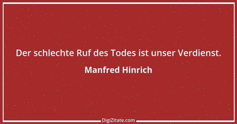 Zitat von Manfred Hinrich 1298