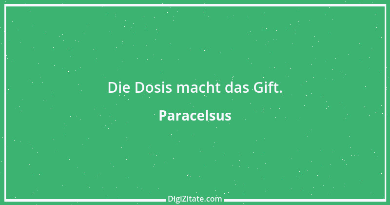 Zitat von Paracelsus 5