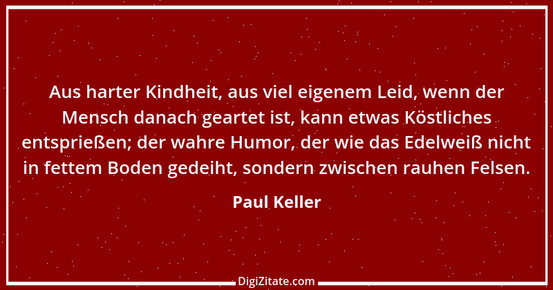 Zitat von Paul Keller 20