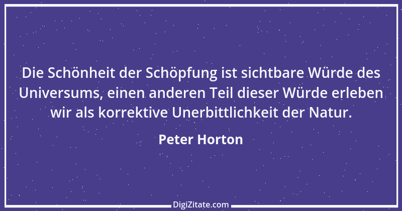 Zitat von Peter Horton 247