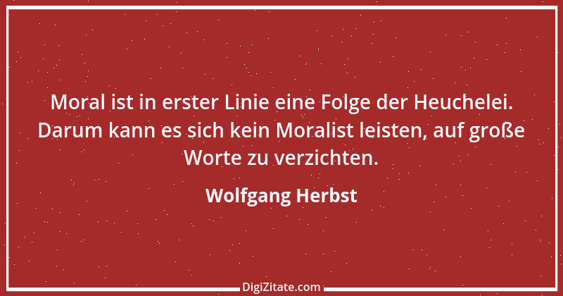 Zitat von Wolfgang Herbst 3