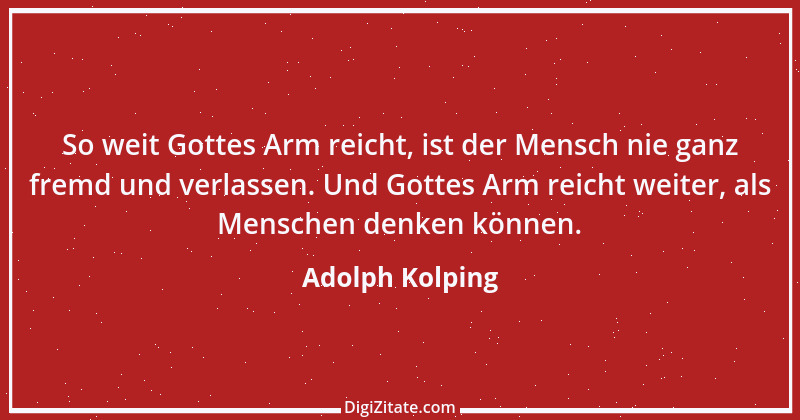 Zitat von Adolph Kolping 3