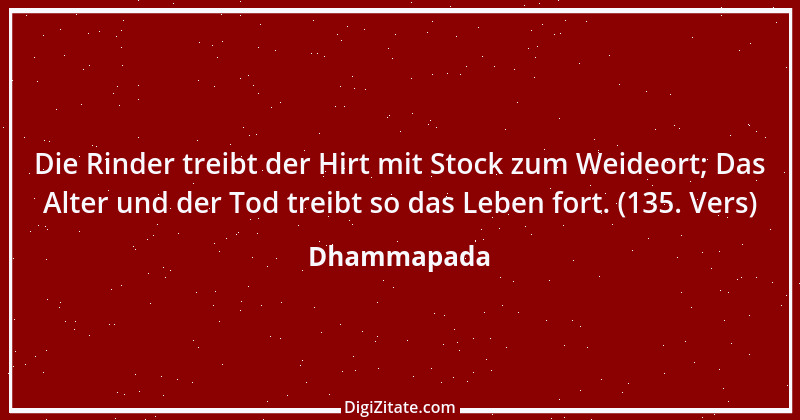 Zitat von Dhammapada 119