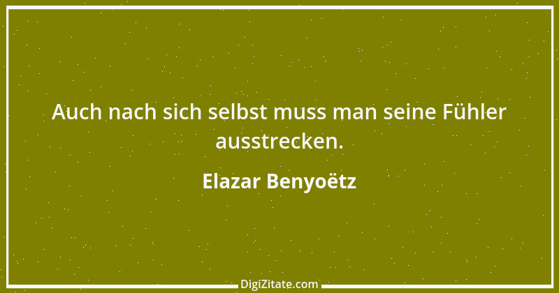 Zitat von Elazar Benyoëtz 78