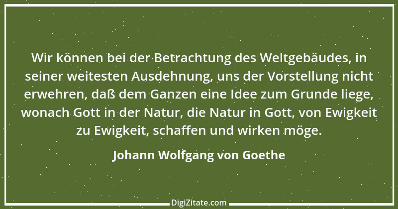 Zitat von Johann Wolfgang von Goethe 2125