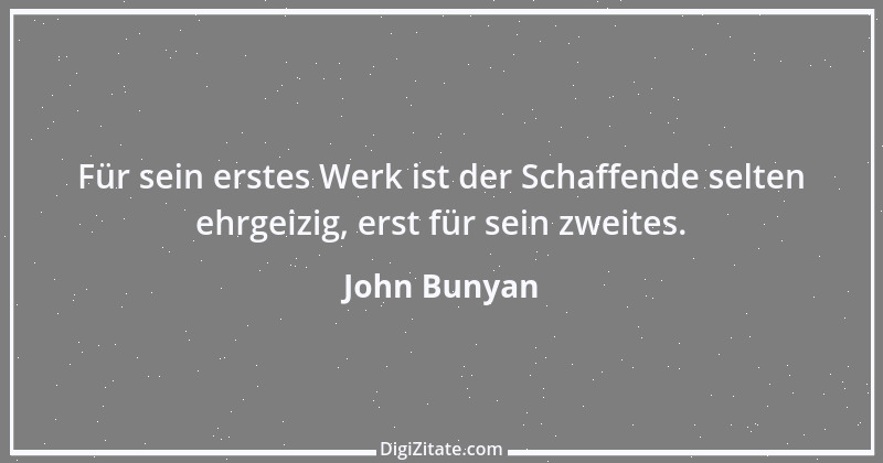 Zitat von John Bunyan 1