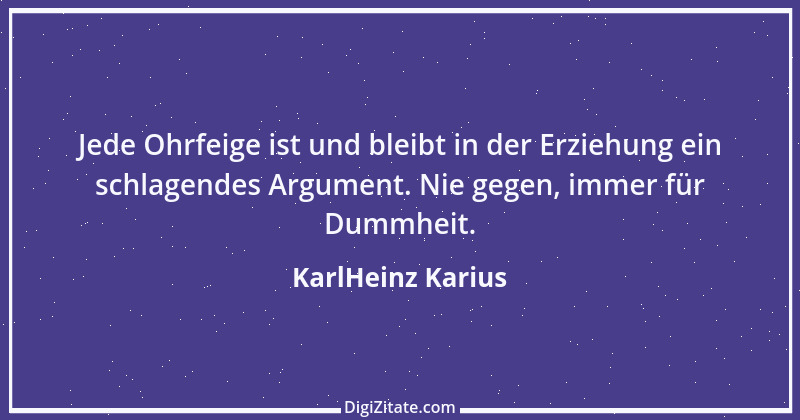 Zitat von KarlHeinz Karius 50