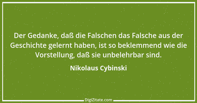 Zitat von Nikolaus Cybinski 32