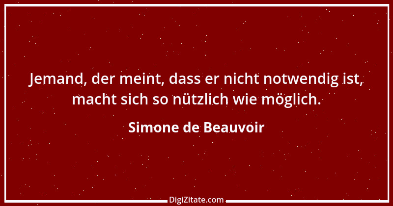 Zitat von Simone de Beauvoir 56