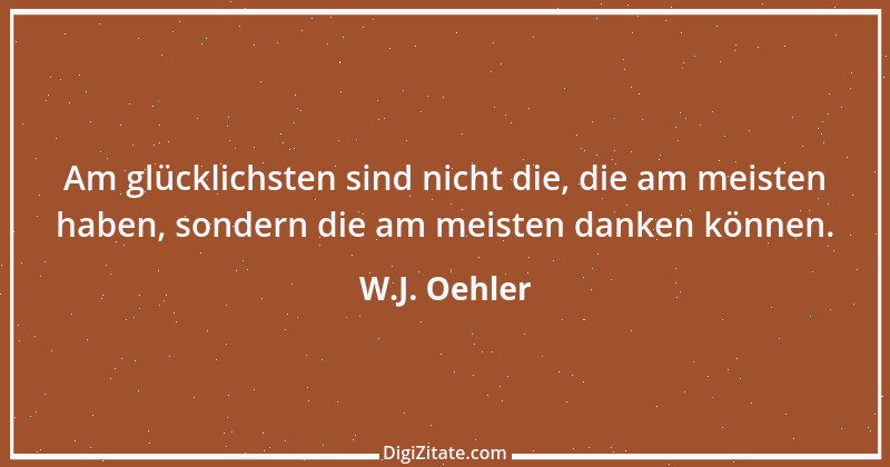 Zitat von W.J. Oehler 1