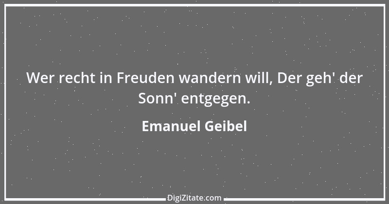 Zitat von Emanuel Geibel 87